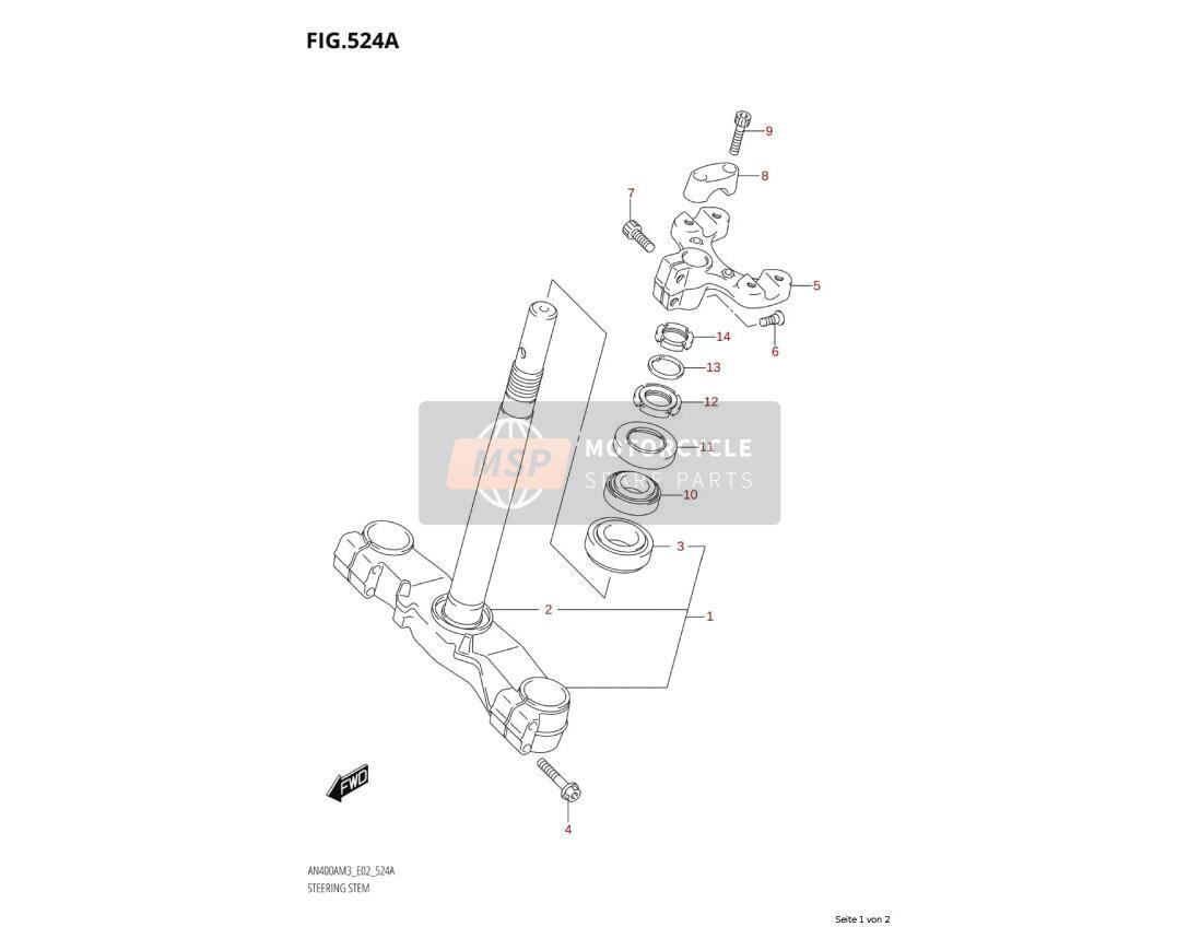 5131114F10, Gabelbruecke, Suzuki, 0